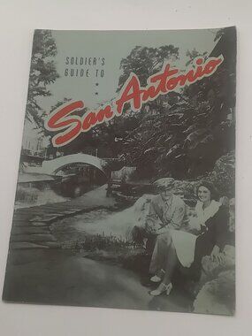 American WWII Soldier's Guide to San Antonio TX Southwestern Bell Telephone
